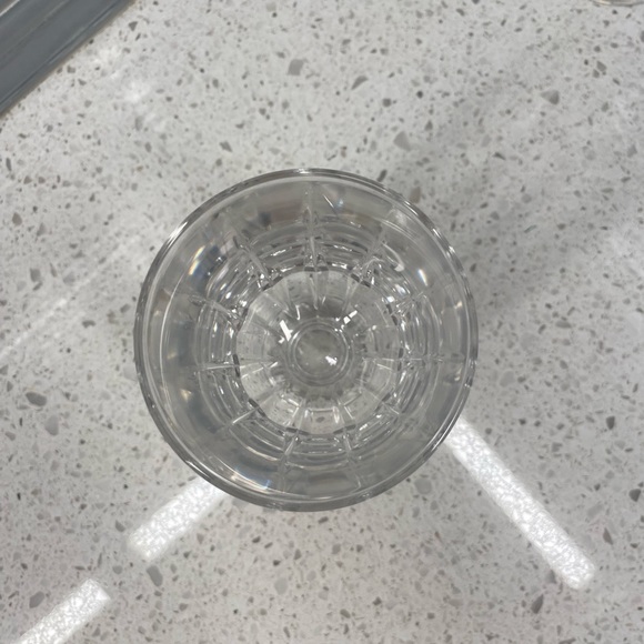 Vintage Royal Crystal Rock RCR Zeus Wine Goblets Glasses Vertical Cut Set Of 2 - Picture 4 of 9